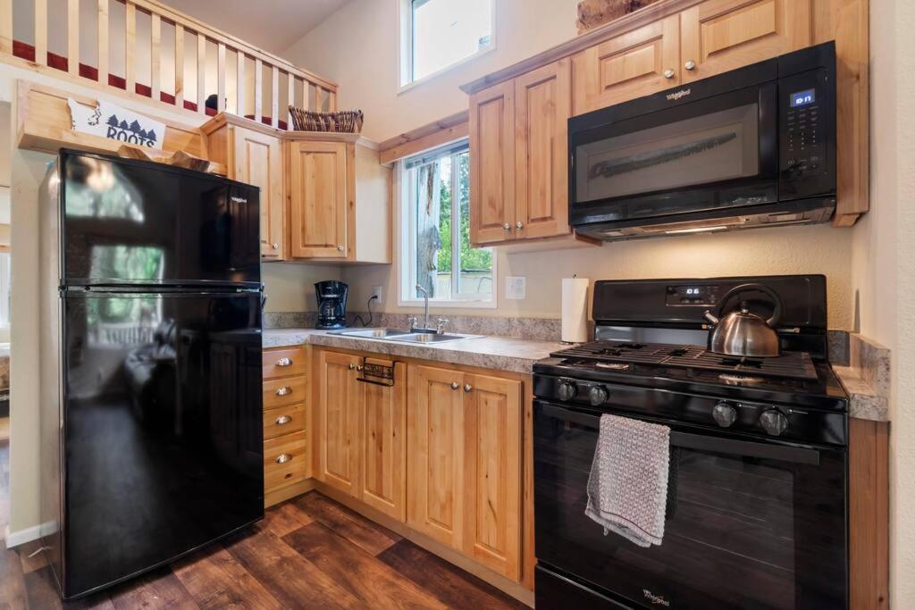 New Tiny Home Steps Away From Mt. Rainier Ashford Dış mekan fotoğraf